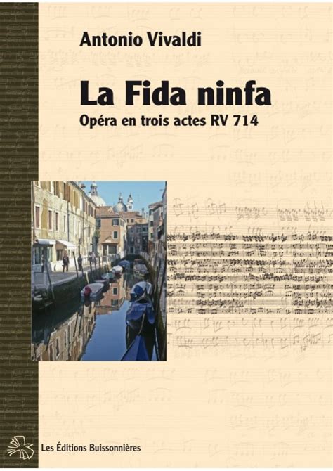 Opera Arias La Fida ninfa 